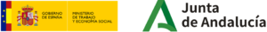 Logos del gobierno y Junta de Andalucía
