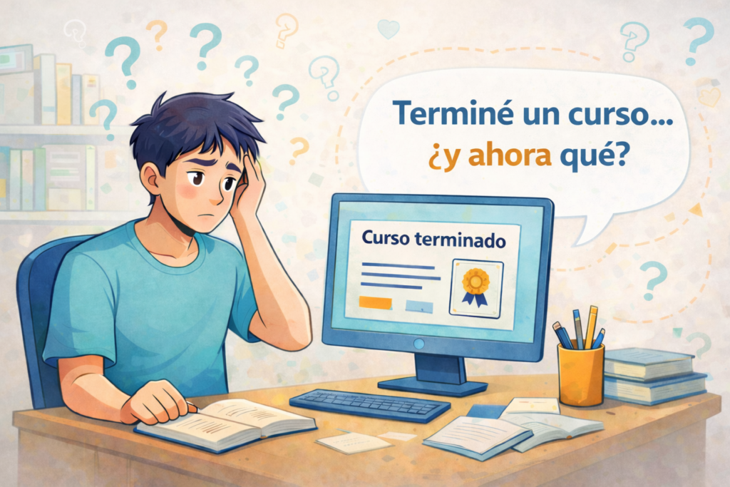 Estudiante reflexionando sobre su futuro