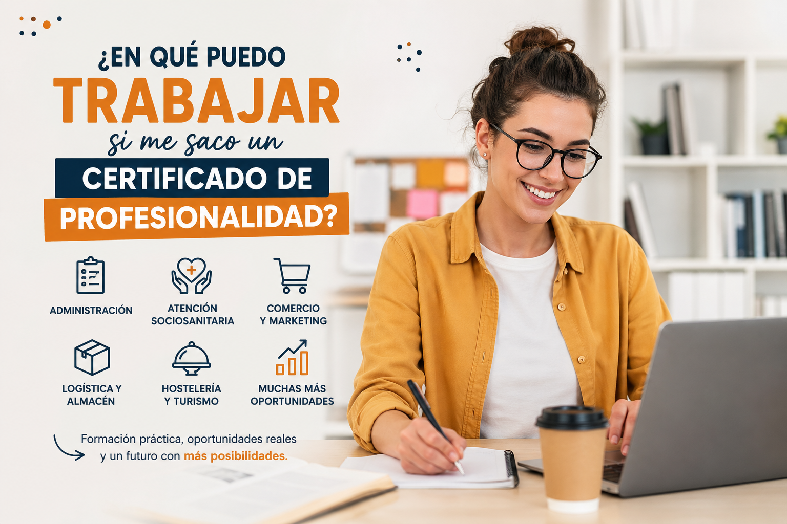 ¿En qué puedo trabajar con un certificado de profesionalidad? Salidas reales y oportunidades